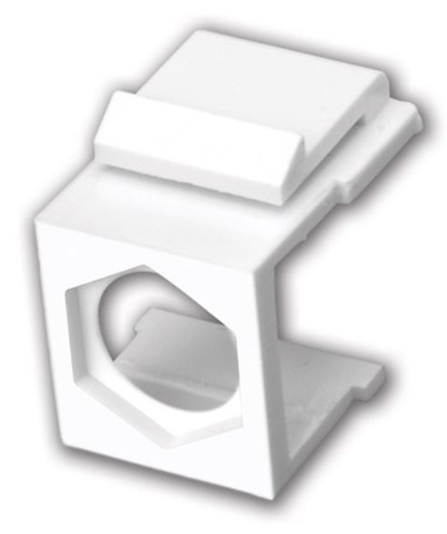 Housing Insert Color Vanco 820440 Blank Keystone Inserts- Insert Color: White & Type: Blank ...