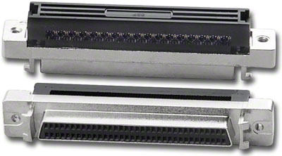 Pan Pacific IDC-HD68F Idc Type 68 Pin Half Pitch D-Sub Pin Type Female